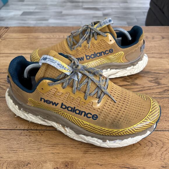 New Balance Fresh Foam X More Trail v3 AY3 Yellow Shoes MTMORAY3 Men's Size 11.5 - Picture 1 of 11